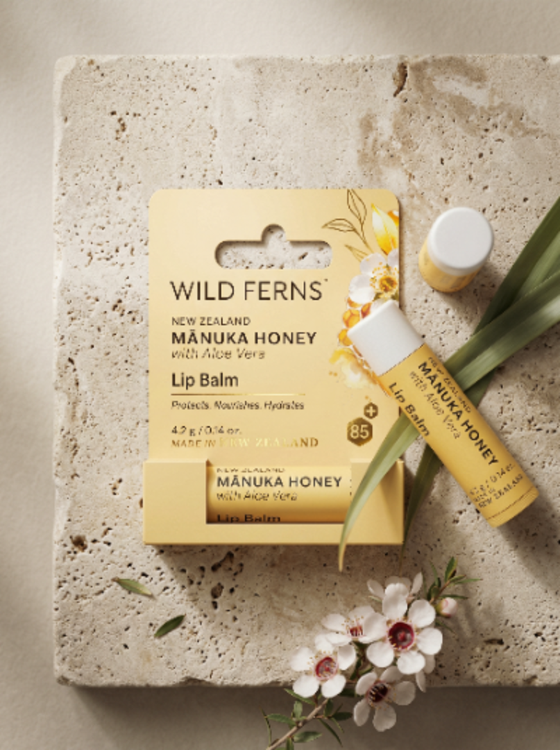 Wild Ferns Manuka Honey Lip Balm 4.2g image 0